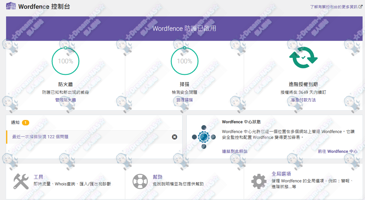 圖片[2]-(2025.09.16更新 WordPress安全插件)Wordfence v8.1.0 解鎖繁體中文版-☆Dream-NAS☆ 個人網站